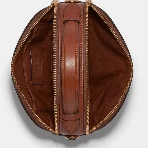 Coach Serena Satchel In Signature Canvas With Stripe. - Picture 3 of 16